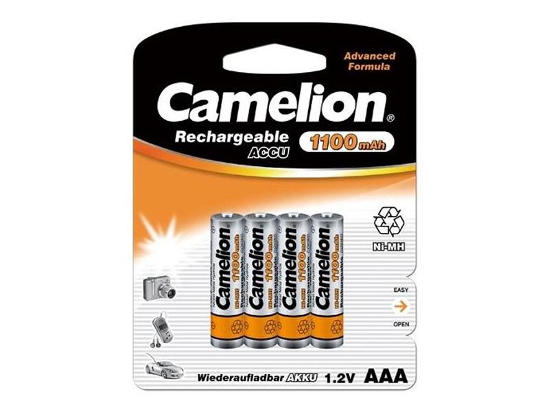 Camelion Ladattavat AAA Paristot, NiMH, 1100mAh, 4kpl Camelion Ladattavat AAA Paristot, NiMH, 1100mAh, 4kpl